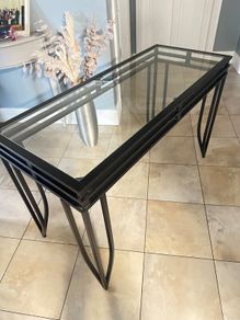 Black Iron Table