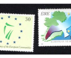 1990 Ireland Ireland's Presidency of the European Communities & European Year of Tourism Commemorative Stamps Mint Never Hinged (MNH)