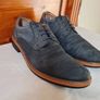 clarks atles brougues Size 11 eu 46 blue suade Tiny bit of fading Overall in good condition Image 3