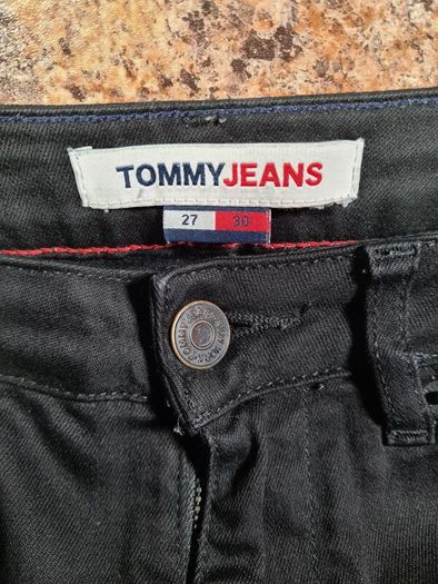 Womens Tommy Hilfiger Sylvia black super skinny high rise jeans Size W 27 L 30 A2