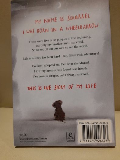 Children's book 'A Dog's Life by Ann M Martin