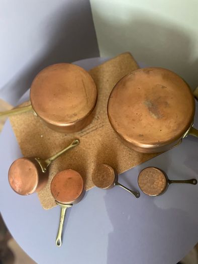 Copper pots