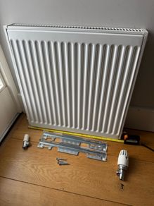 Radiator and valves