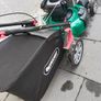 Self drive lawnmower with Briggs and Stratton engine 500 E series 140 cc in excellent working condition which starts the first pull. Image 2