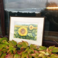 signed water colour