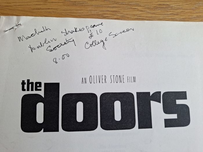 The Doors Movie Press kit