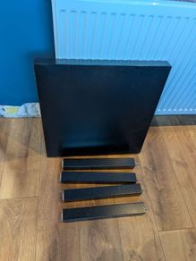 Ikea black lack