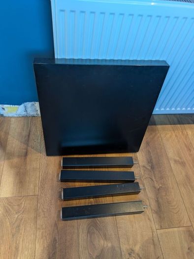 Ikea black lack