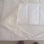 Cream headboard cover Image 4