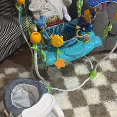 jumperoo and baby chair