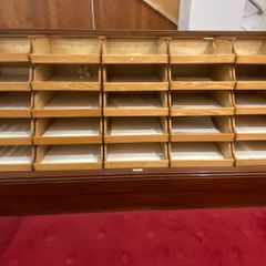 Vintage Display Counter