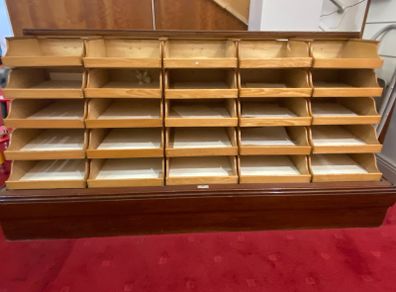Vintage Display Counter