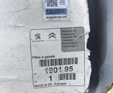 Peugeot service parts
