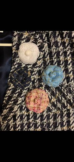 Flower brooches 2 for 40