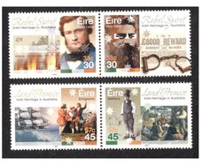 2001 Ireland Irish Heritage in Australia Commemorative Stamps Mint Never Hinged (MNH)
