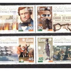 2001 Ireland Irish Heritage in Australia Commemorative Stamps Mint Never Hinged (MNH)