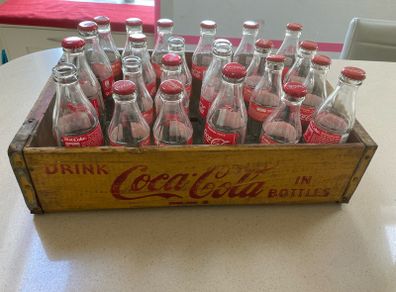 Coca Cola Wood create year 1970