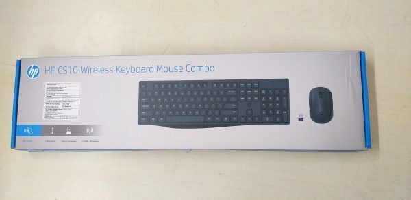 NEW HP Wireless Keyboard & Mouse Combo (CS10)