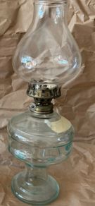 antique kerosene lamp
