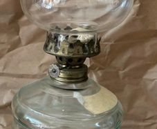 antique kerosene lamp