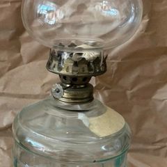 antique kerosene lamp