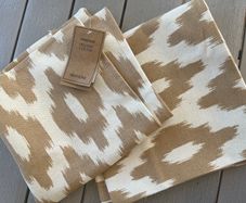 2 Organic Cotton Cushion Covers