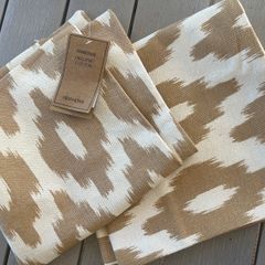 2 Organic Cotton Cushion Covers