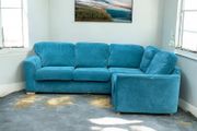 Teal  corner Sofa/sofabed