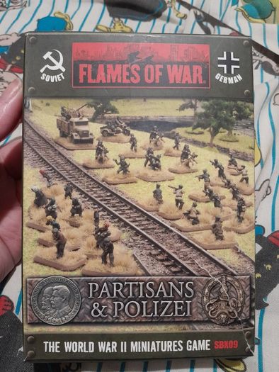 Flames of War OOP Partisans & Polizei SBX09
