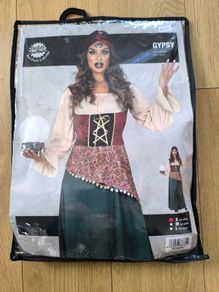 Gypsy girl adult woman's costume dress brand new Halloween