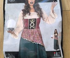 Gypsy girl adult woman's costume dress brand new Halloween