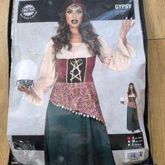 Gypsy girl adult woman's costume dress brand new Halloween