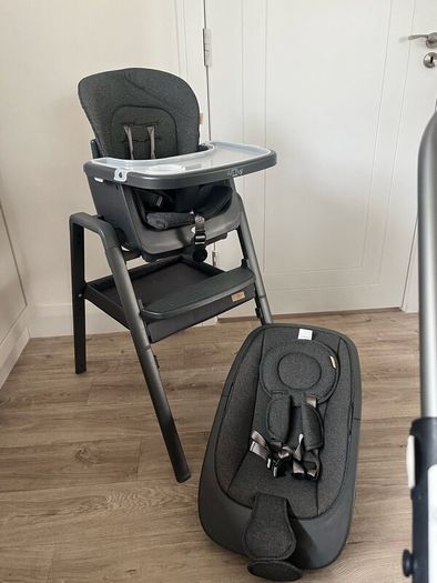 Tutti Bambini Nova Lite High Chair and Rocker Grey