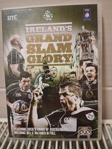 Ireland Rugby Grand Slam 2009 DVD Set. All Five Matches In Full. Collect In Dublin Or Receive Via Post.
