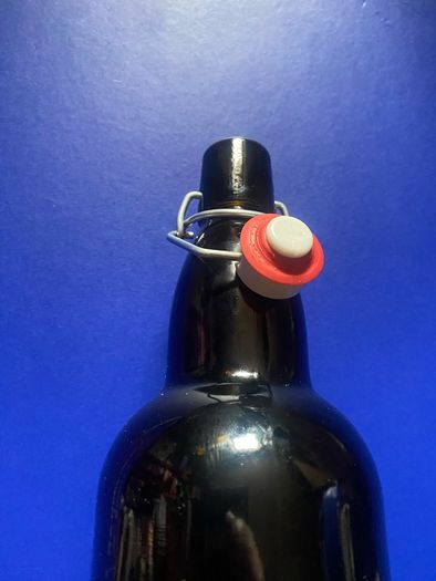 glass storage bottles clip top 1 liter