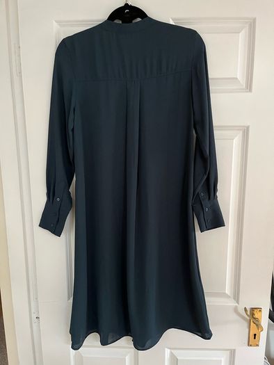 H&M never worn dress in bottle green colour