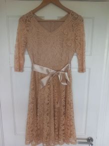 Beige dress