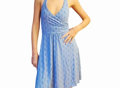 Boden 'St Lucia' halterneck dress
