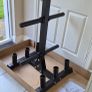 brand new olympic bar and plate storage rack Image 6