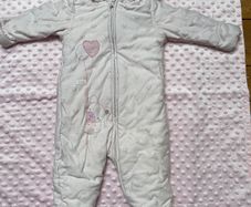 Mothercare pramsuit 9-12m