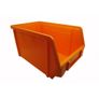 24pcs Art 103 Eurobox Parts Bin Containers - 146w X 237d X 124h , Orange Image 2