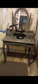 Grey vanity