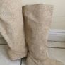 Suede Leather lady long boots Image 5