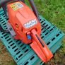 husqvarna 240 chainsaw, new bar chain Image 5