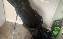 Masters Golf bag W raincover, strap & legs