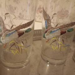 Vintage Glasses Flying Mallard