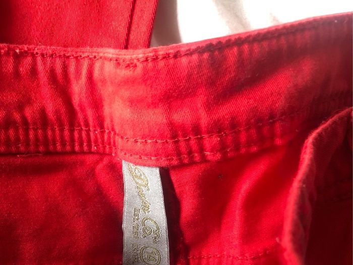 Red jeans size 14