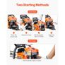 52 cc Gas Chainsaw, 18 inch Gas Powered Chainsaw, 2.4 HP Power Chain Saw with Non-Slip Handle, Gas-Powered Chainsaws with Dual Fuel Tanks, For Wood Cutting, Tree Trimming, and Land Clearing Image 3