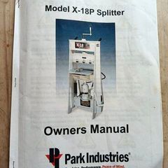 Park Industries X-18 Hydra-Split Masonry Splitter