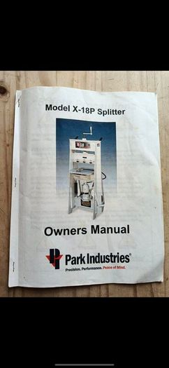 Park Industries X-18 Hydra-Split Masonry Splitter